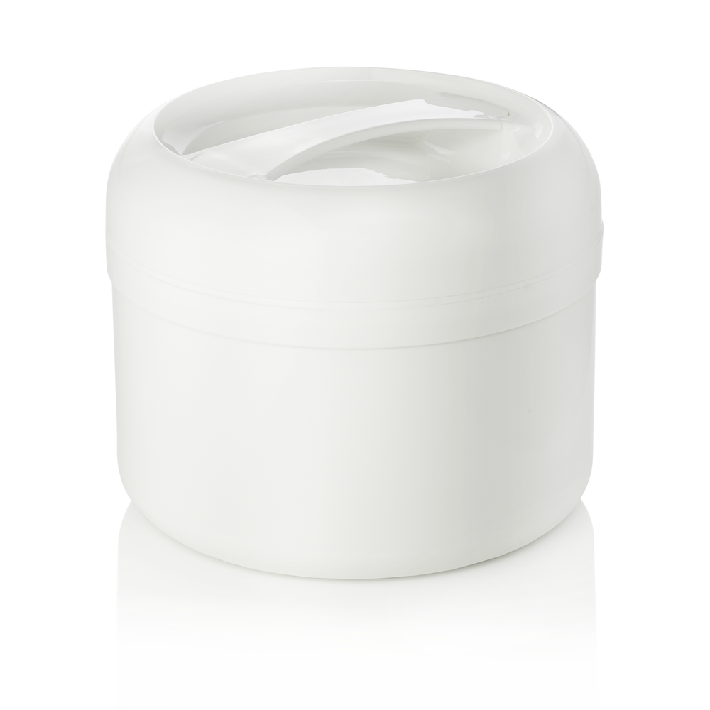 WAS Thermospeisetransportbehälter, 3 ltr., mit Speiseeinsatz, Ø 21 cm, Kunststof