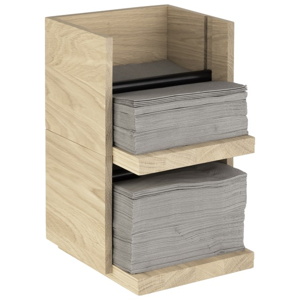 APS Serviettenhalter -VALO- 19 x 19 cm, H: 16 cm