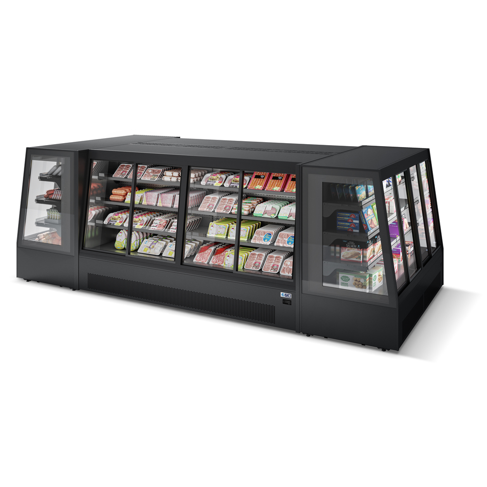 Nordcap Wandkühlregal GALAXY TN H150 1880 SLD