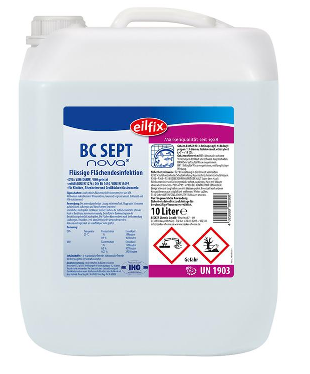 Eilfix HOME BC-Sept Nova Flächendesinfektion 10 Liter