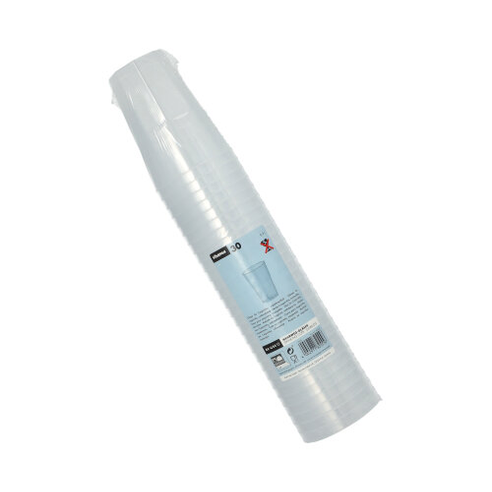 PAPSTAR Mehrweg-Gläser für Caipirinha PP 0,3 l Ø 8 cm · 11 cm transluzent unz