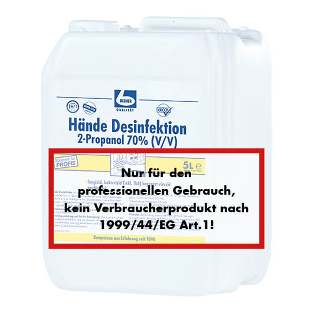 Papstar "Dr. Becher" Hände Desinfektion 5 l