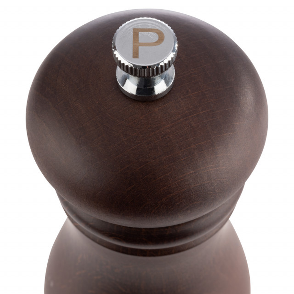 APS Pfeffermühle Buchenholz, dunkel, Keramikmahlwerk Ø 5,5 cm, H: 15,5 cm