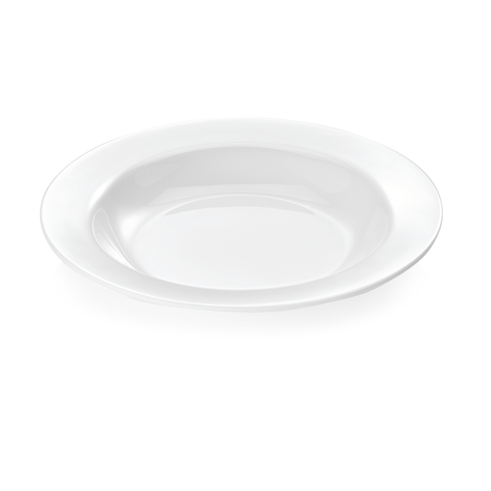 WAS Teller Set, tief, Ø 23 cm, Set á 12 Stück, Melamin