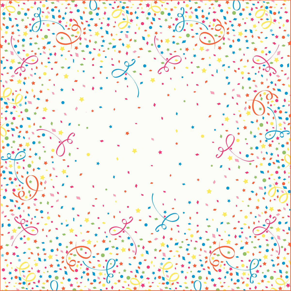 Duni Dunicel-Mitteldecken 84 x 84 cm Confetti