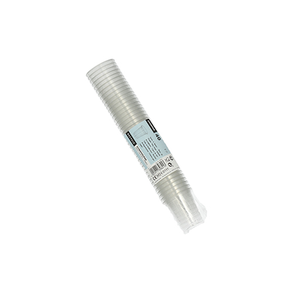 Papstar Gläser für Schnaps, PET 2 cl Ø 3,9 cm · 4 cm glasklar