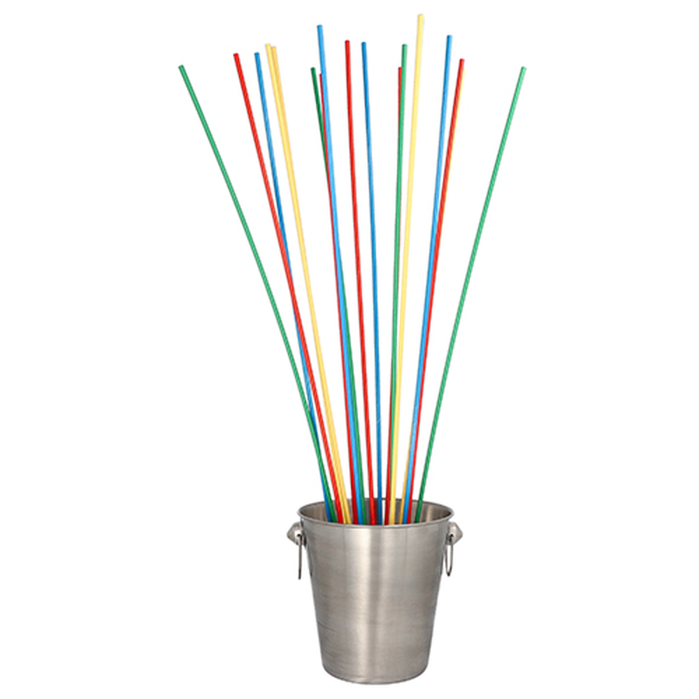 Papstar Trinkhalme, Maxi Papier Ø 6 mm · 80 cm farbig sortiert