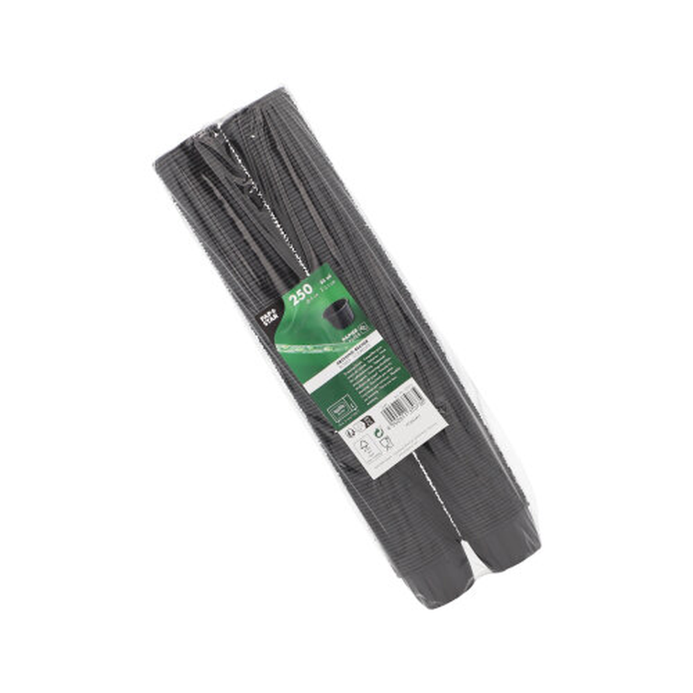 Papstar Dressingbecher, Papier 35 ml Ø 5 cm · 3,1 cm schwarz
