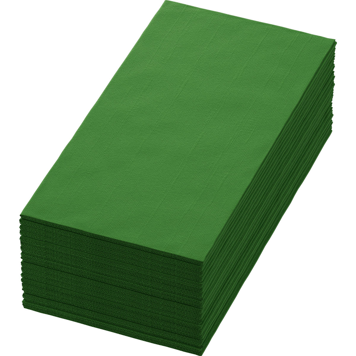 Duni Bio-Dunisoft-Servietten 40 x 40 cm 1/8 Buchfalz leaf green