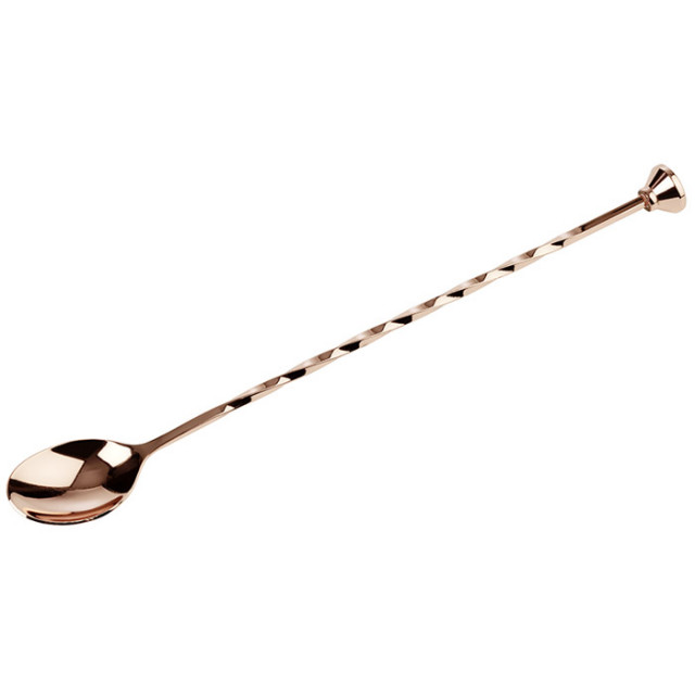 APS Bar-Löffel Länge 27 cm , Edelstahl, Kupfer-Look