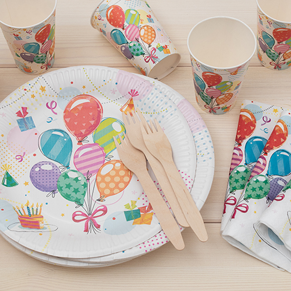 Papstar Servietten, 3-lagig 1/4-Falz 33 cm x 33 cm "Fete"