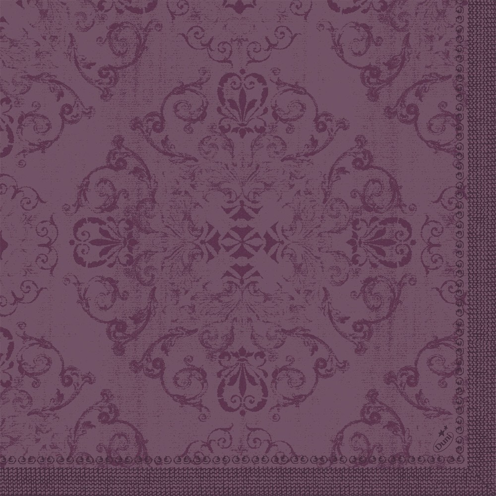 Duni Dunilin-Servietten 40 x 40 cm 1/4 Falz Opulent Plum