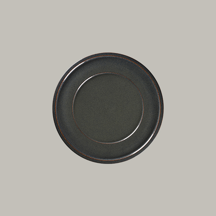 RAK Teller flach mit Rand - caldera  Serie: Ease Ø 27.6 cm / Ht. 2.4 cm