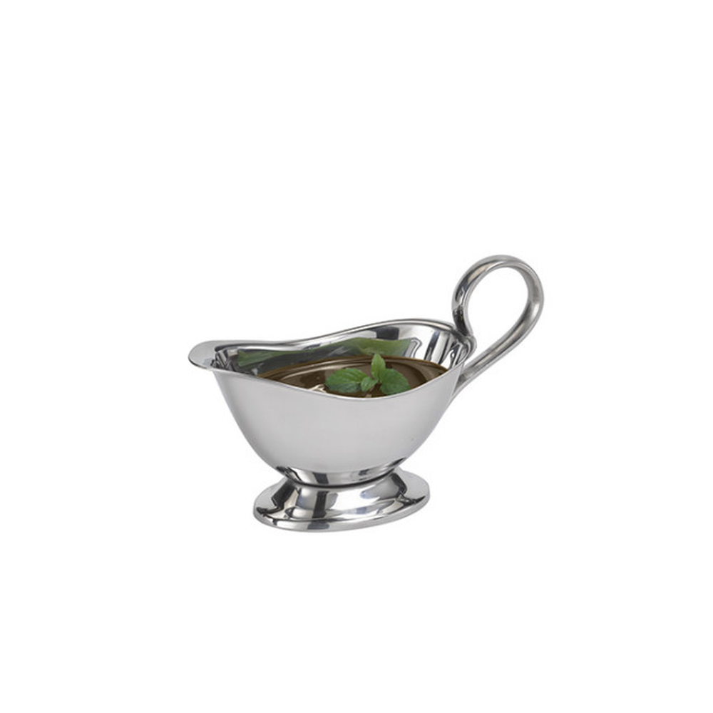 APS Sauciere 16 x 7,5 cm, H: 9 cm , 18/8 Edelstahl