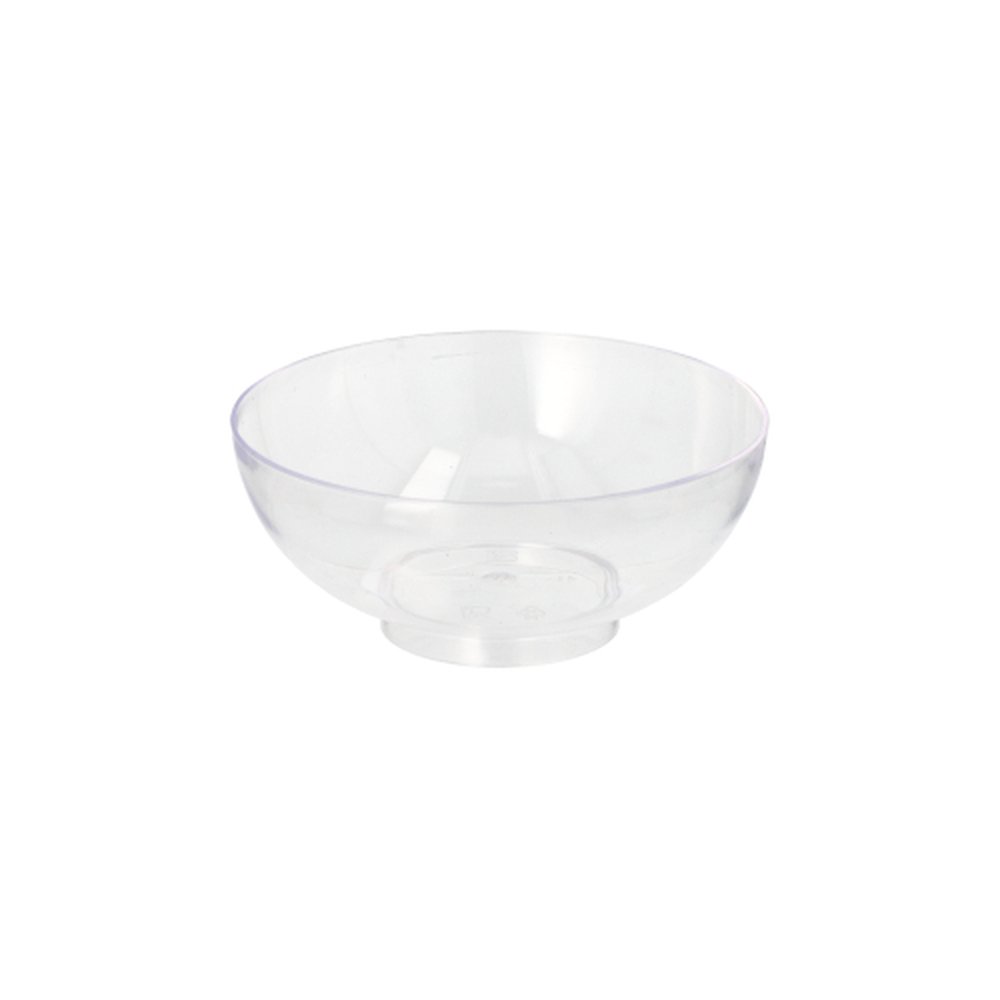 Papstar Fingerfood - Schalen, PS rund 65 ml Ø 7,2 cm · 3 cm glasklar