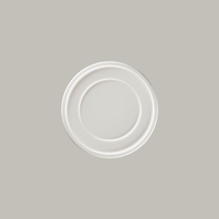 RAK Teller flach mit Rand - white  Serie: Ease Ø 23.7 cm / Ht. 2.2 cm