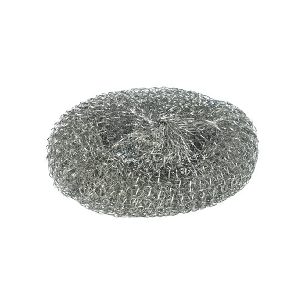 Papstar Topfreiniger, Draht rund Ø 12 cm · 3 cm silber , kratzend