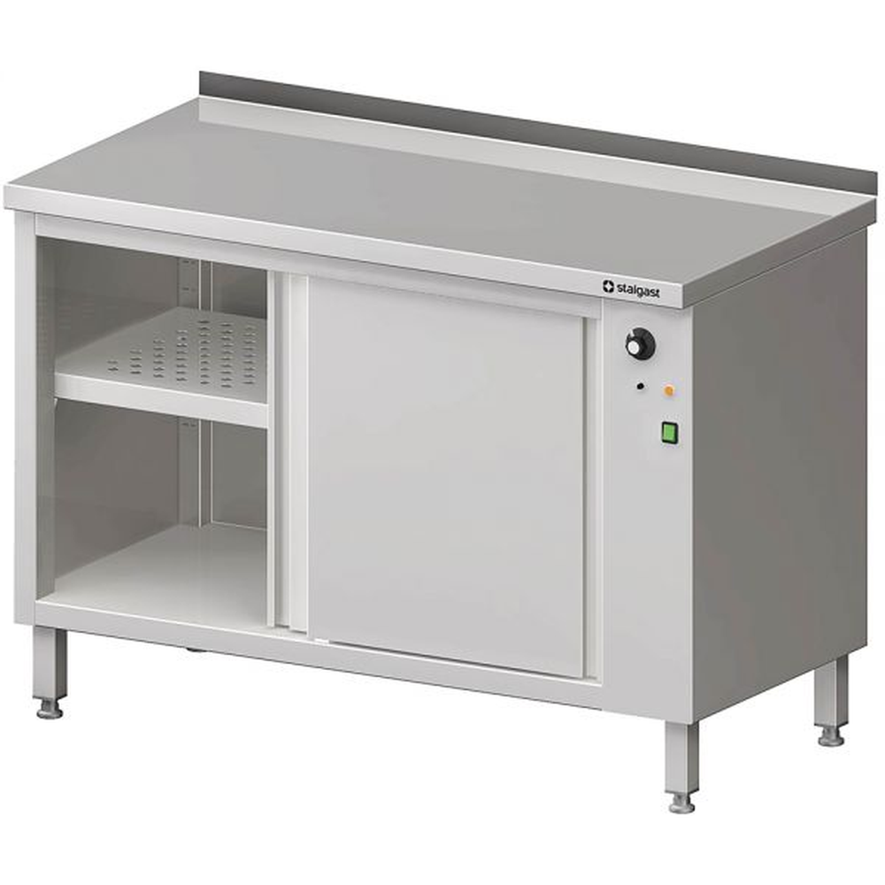 Stalgast Wärmeschrank mit Schiebetüren 1400x700x850 mm mit Aufkantung