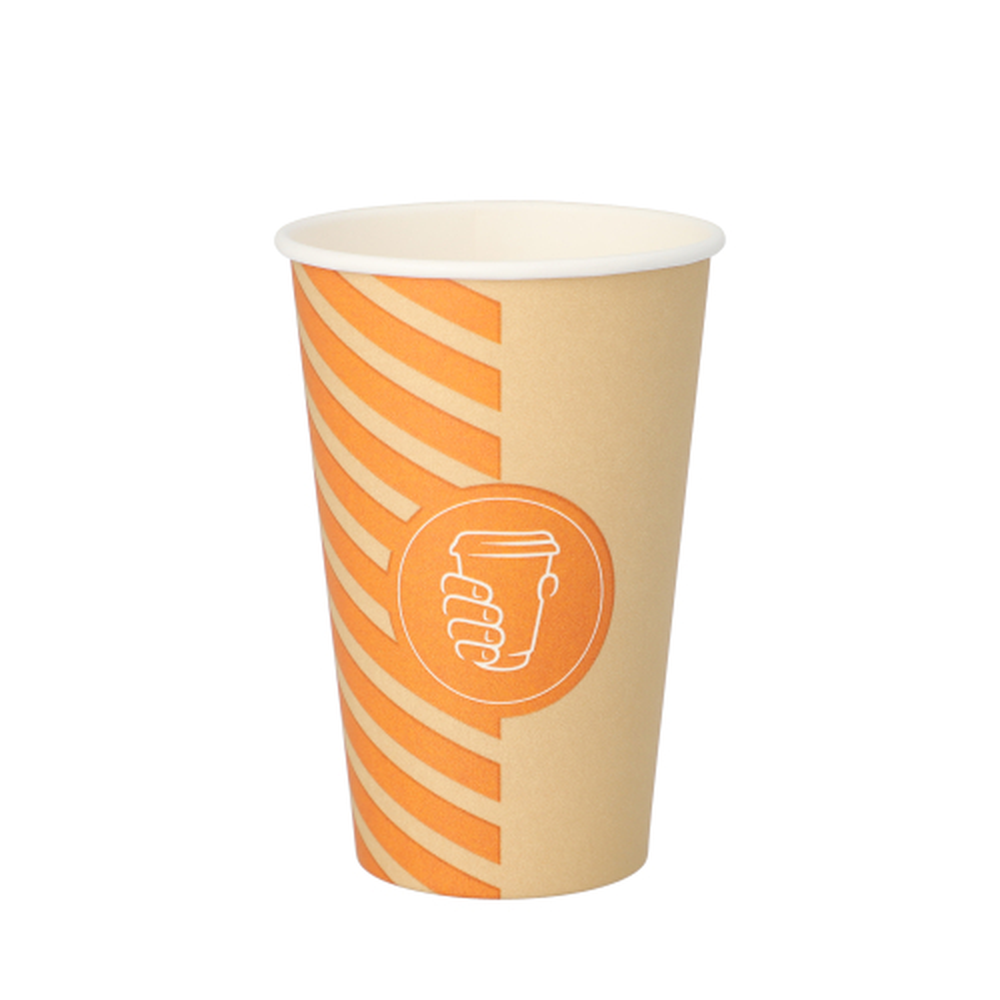 Papstar Trinkbecher, Pappe 0,3 l Ø 8 cm · 11,6 cm "Coffee Line"