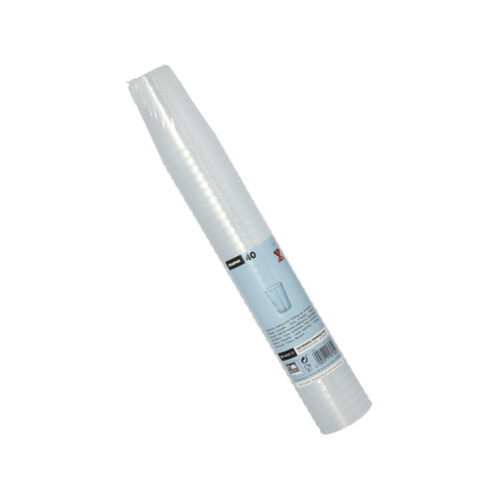 Papstar Mehrweg-Trinkbecher PP 0,1 l Ø 5,2 cm · 7,4 cm transluzent