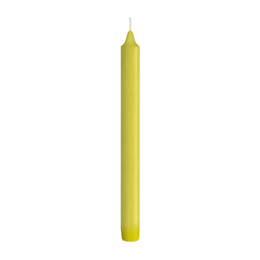 Duni Kronenkerzen 100% Stearin, 9h 250 x 22 mm kiwi
