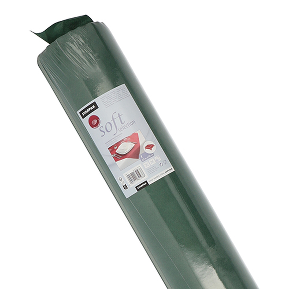 PAPSTAR stoffähnlich, Vlies soft selection 40 m x 1,18 m dunkelgrü