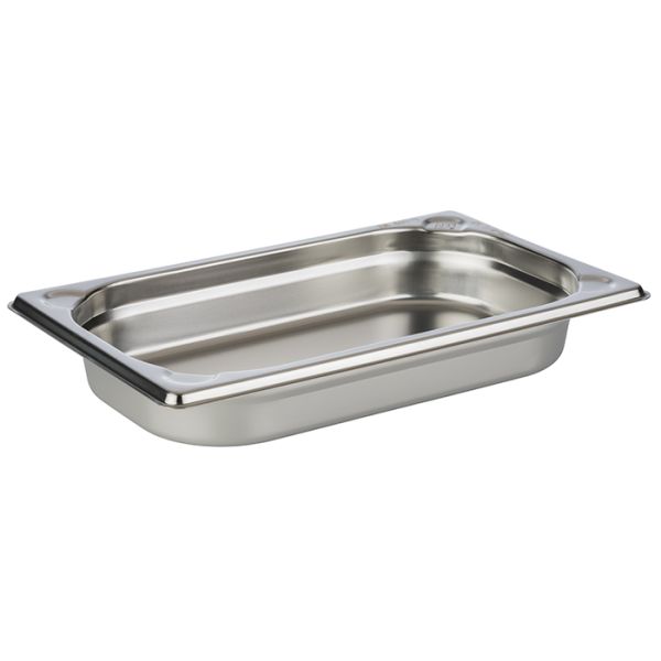 APS GN 1/4 Behälter 26,5 x 16,2 cm, Tiefe: 40 mm , Edelstahl, 1 Liter