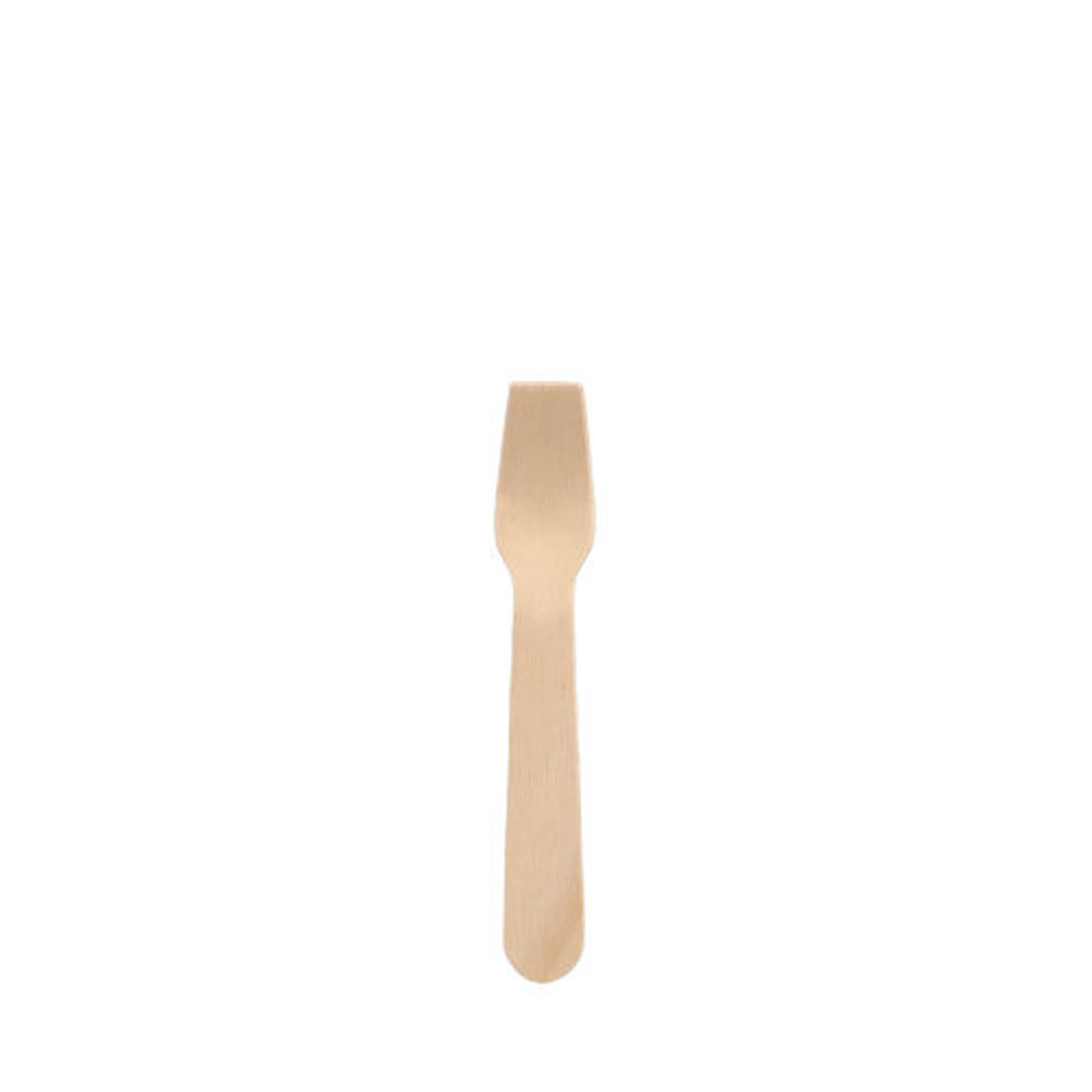 Papstar Eislöffel, Holz "pure" 9,4 cm