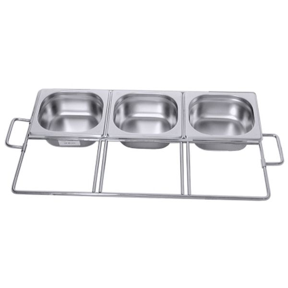 Contacto GN 1/1 System-Einschubrahmen für Gastronormbehälter 1/6