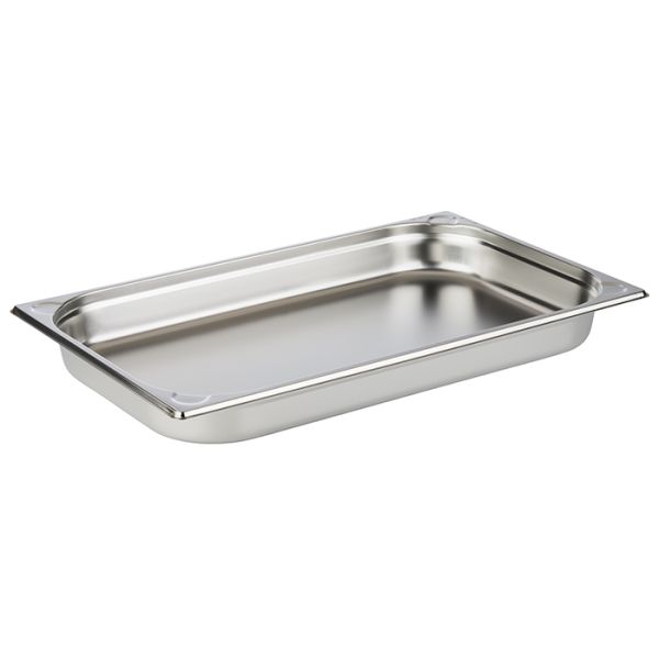 APS GN 1/1 Behälter 53 x 32,5 cm, Tiefe: 55 mm , Edelstahl, 6,5 Liter