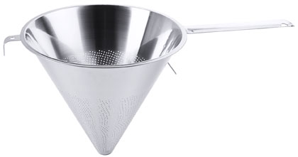 Contacto Spitzsieb mit Flachgriff 26 cm