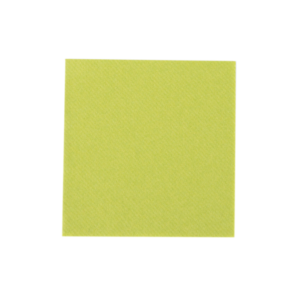 Mank Serviette Basic kiwi 20 x 20 cm 1/4 Falz