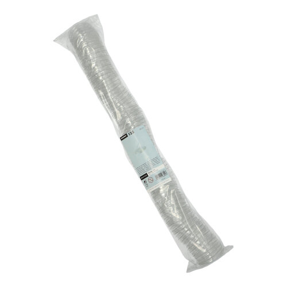Papstar Deckel für Dressingbecher, PET rund Ø 5,9 cm · 0,7 cm klar