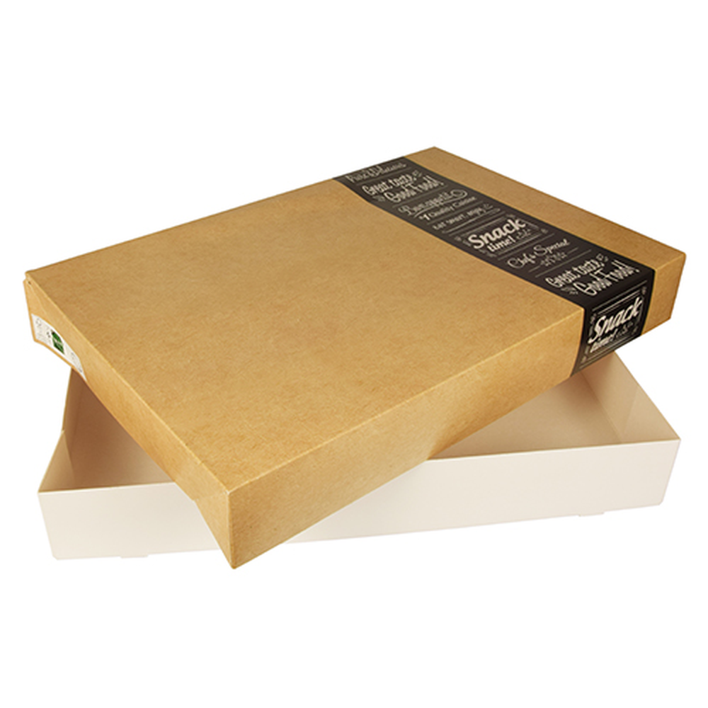 PAPSTAR Transport- und Catering-Kartons pure eckig 8 cm x 37,5 cm x 55,5 cm