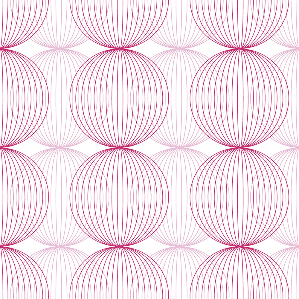 Mank Serviette Ludo altrosa-bordeaux 40 x 40 cm 1/4 Falz