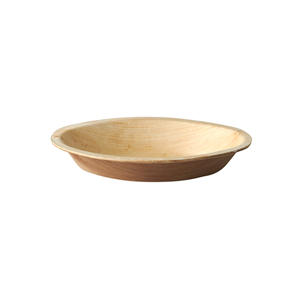 Papstar Teller, Palmblatt "pure" oval 18 cm x 11,5 cm x 3 cm