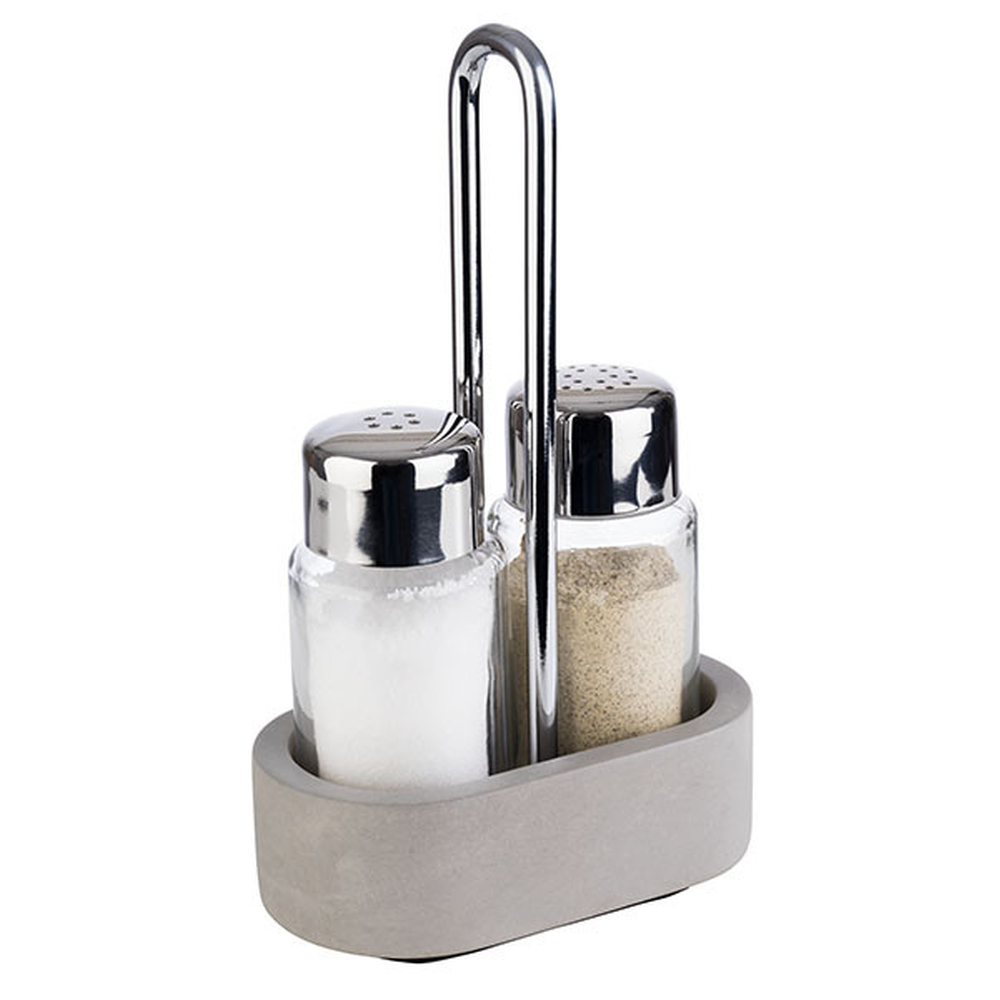 APS Pfeffer- und Salz-Menage 10 x 6 cm, H: 17 cm