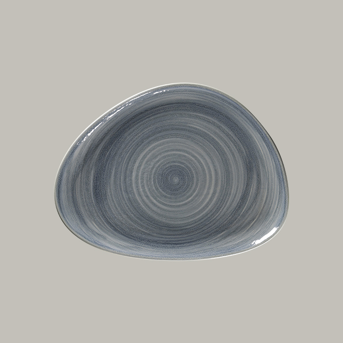 RAK Teller flach organisch - jade  Serie: Spot L 32.6 cm / W 25 cm / Ht. 2.4 cm
