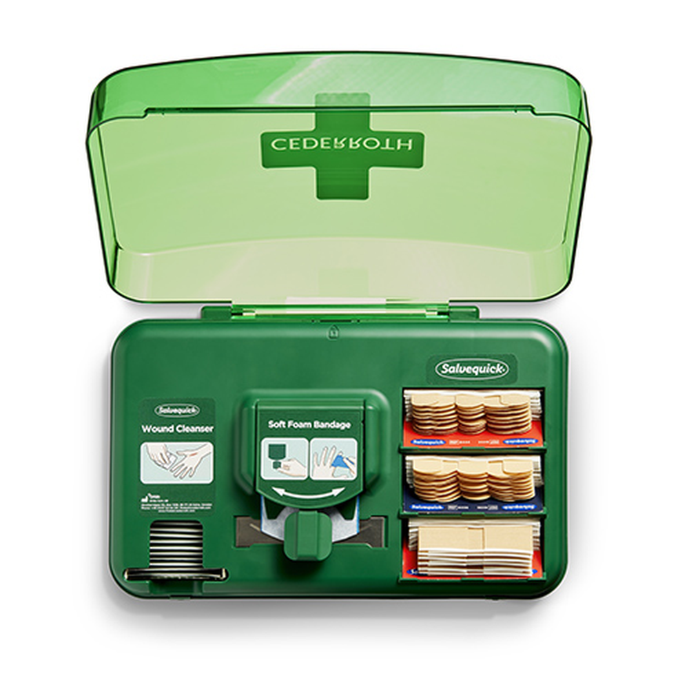 PAPSTAR Wound Care Dispenser, Pflasterspender 20,3 cm x 30,6 cm x 15