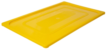 Contacto GN-Deckel 1/1, gelb aus Polypropylen