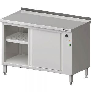 Stalgast Wärmeschrank mit Schiebetüren 1100x600x850 mm mit Aufkantung