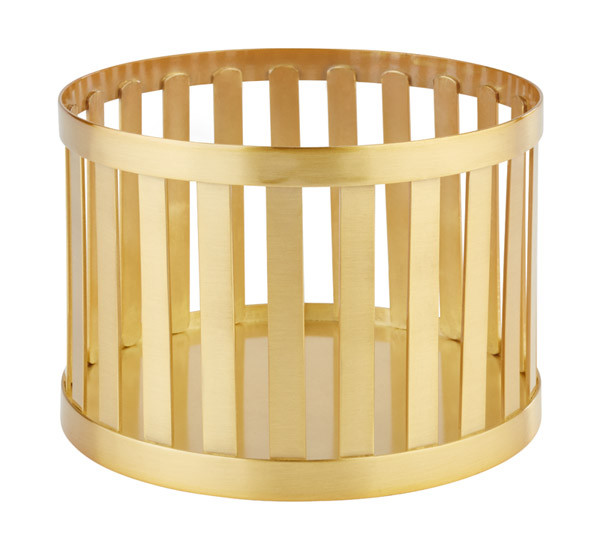 APS Buffetständer -APS PLUS- Ø 15 cm, H: 10,5 cm , Metall, Gold-Look