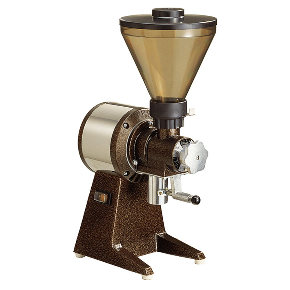 Santos Kaffeemühle mit Beutelhalterung