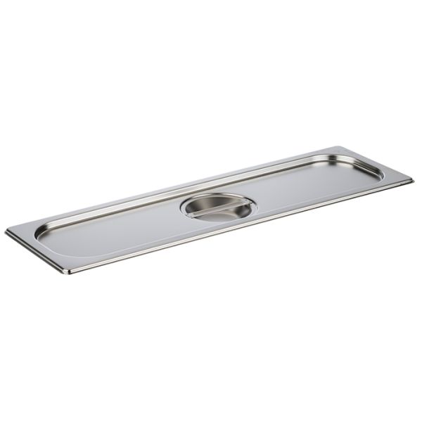 APS GN 2/4 Deckel 53 x 16,2 cm , Edelstahl