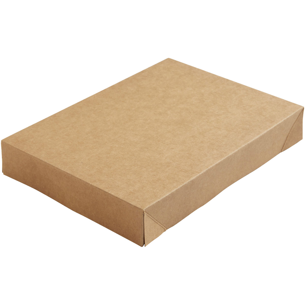 Duni Viking Brick Deckel Karton/PE Braun