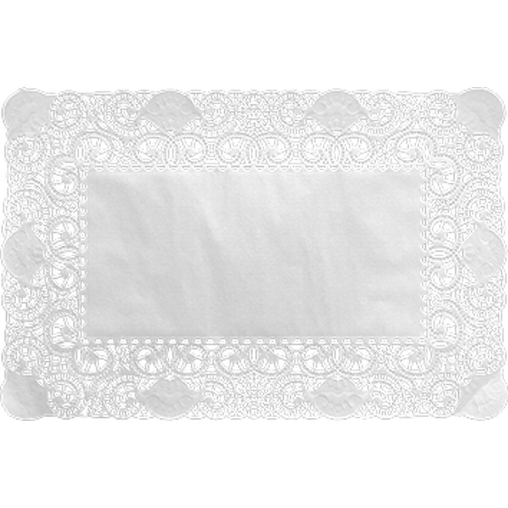 Duni Tortenspitzen Rechteckig 25 x 35 cm weiß