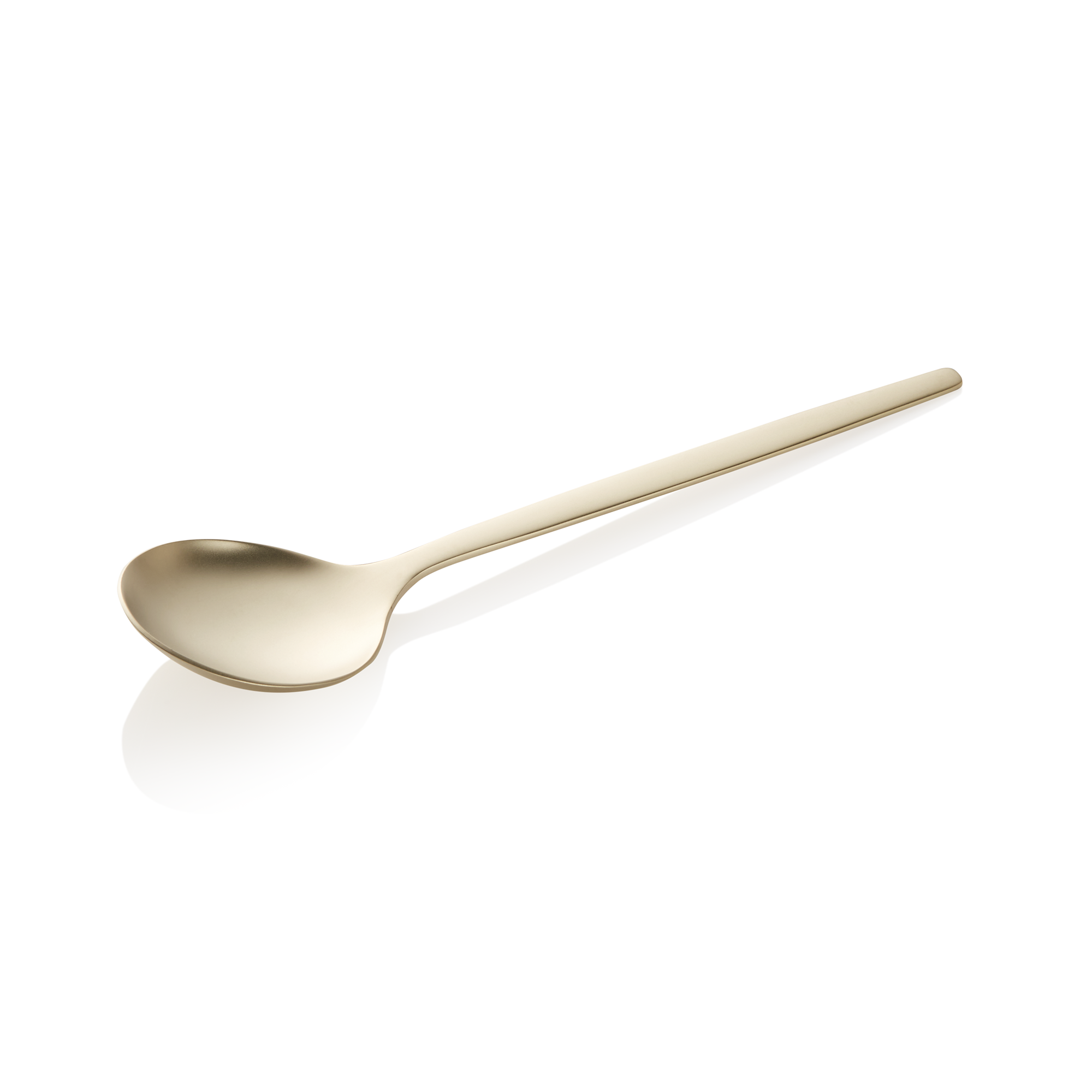 WAS Suppenlöffel ALEX CHAMPAGNE, mit champagner, matter PVD Beschichtung, 18 cm,