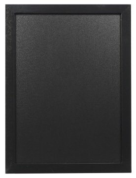 Contacto Wandtafel, schwarz 60 x 40 cm