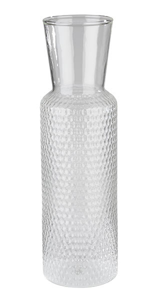 APS Glaskaraffe -DOTS- Ø 8 cm, H: 27 cm, 0,9 Liter