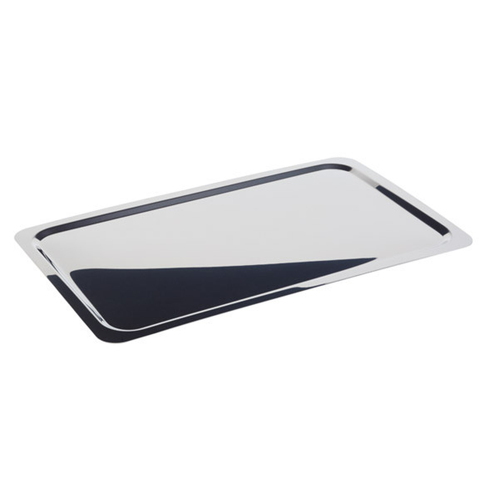 APS GN 1/1 Tablett -PROFI-LINE- 53 x 32,5 cm, H: 1 cm , 18/10 Edelstahl poliert